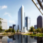 Rendering of Hall Arts Development