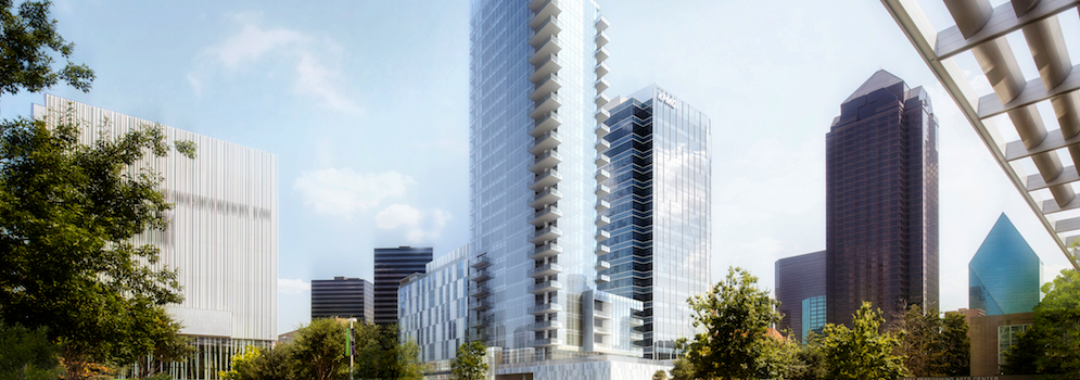 Rendering of Hall Arts Development